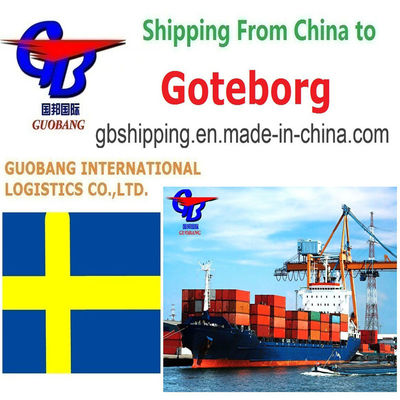 Tiempo de tránsito 1-15 días Servicios de envío Desde a Gotemburgo Servicio conveniente Desde Shenzhen