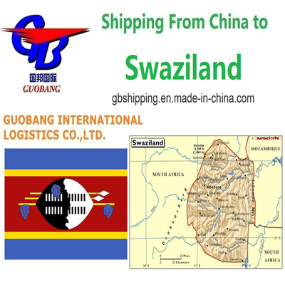 Servicio de parada única para el envío desde Swaziland. Reserva de recogida de aduanas a bordo del 40HQ.