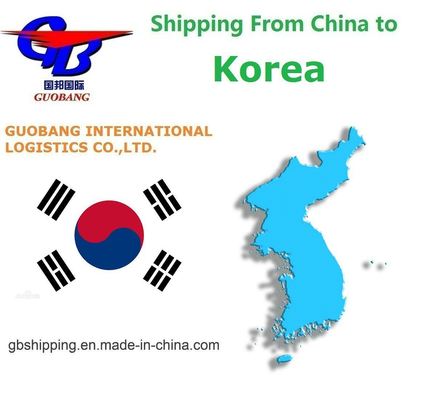 Mejores servicios de envío desde a Corea Salida Shenzhen/HK//Shanghai/Tianjin Recogida de camiones desde proveedores hasta almacén