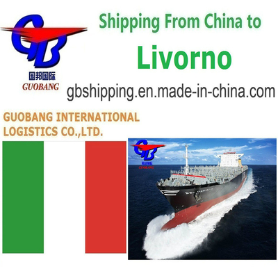 Servicios rápidos y de transporte marítimo de Livorno a Livorno Servicio de parada única Reserva-recolección-despacho de aduanas-a bordo