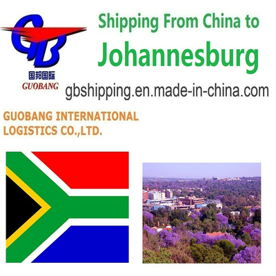 Servicios profesionales de transporte aéreo desde Johannesburgo a Guobang Shipping