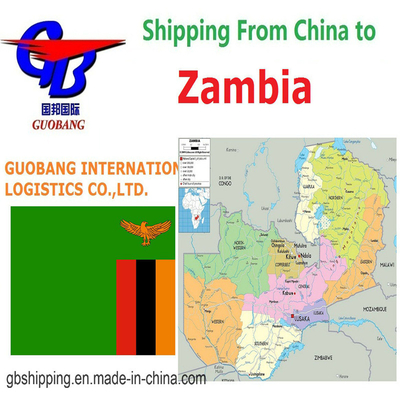 Tipo de envío FCL y LCL Guobang Shipping Africa Servicios profesionales de transporte marítimo desde Zambia