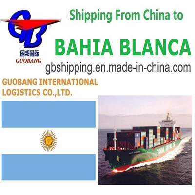 Servicios de transporte marítimo de Guobang Shipping desde hasta Bahía Blanca con excelente servicio al cliente