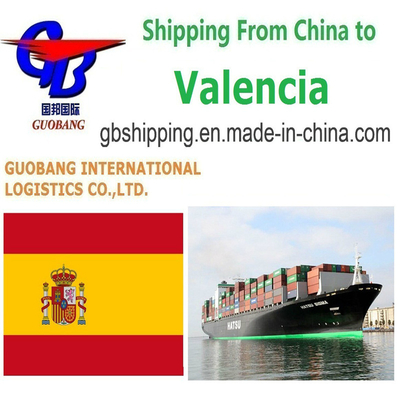 Servicio de una sola parada Reserva-recogida-despacho de aduanas-a bordo Servicio expreso DHL Mejores servicios de envío desde Valencia