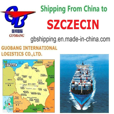 Guobang International Logistics Co. Sus servicios de envío optimizados desde hasta Szczecin, Polonia