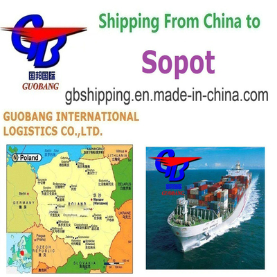 Los mejores servicios de transporte marítimo para carga general a Sopot Polonia Salidas diarias