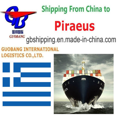 Tipo de envío FCL y LCL hacia el Pireo Grecia Servicios marítimos ofrecidos por Guobang Shipping