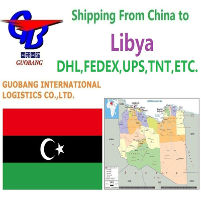 Servicios de envío de mensajería de a Libia Guobang Courier - África para la entrega rápida y segura de documentos