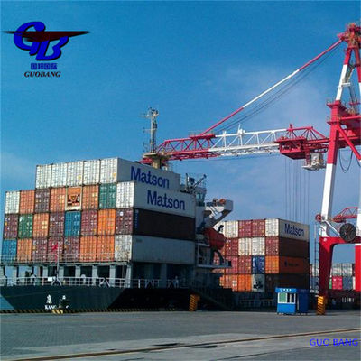 El envío marítimo de África con documentos CIQ por la principal compañía naviera de Guobang