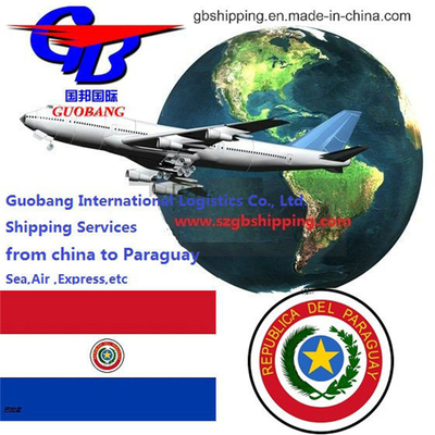 Servicio de carga aérea de Guobang desde Shenzhen a Paraguay a América del Sur