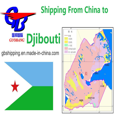 Envío desde Djibouti por mar Salida Shenzhen/HK//Shanghai/Tianjin Recogida por camión de los proveedores al puerto/almacén