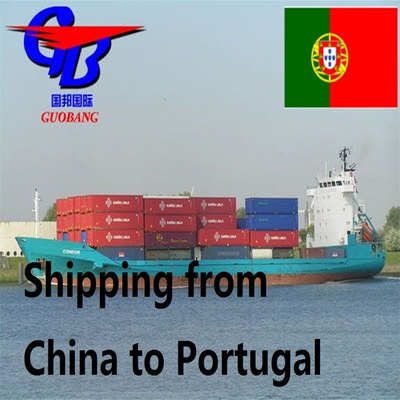 Portugal Transporte marítimo 15-30 días Tiempo de tránsito FCL y LCL Tipo de envío para su comercio internacional