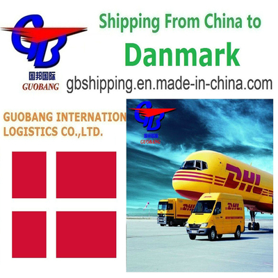 Guobang International Logistics Co. Envío DHL desde a Dinamarca por vía aérea