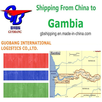 Servicios profesionales de transporte aéreo de Gambia a Gambia Reserva-recolección-despacho de aduanas a bordo