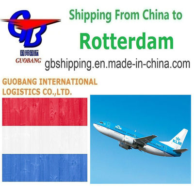 Servicios de transporte aéreo de carga Guobang a Róterdam con corretaje y despacho de aduanas rápidos