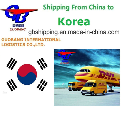 Servicios de DHL desde/hacia Corea: Reserva de servicio integral - Recogida - Despacho de aduanas - A bordo