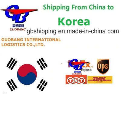Servicio de envío personalizado para servicios de mensajería desde a Corea Carga aérea por mar LCL FCL Entrega rápida