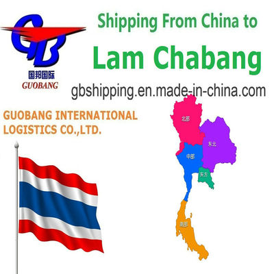 Servicio de una sola parada de reserva-recolección-despacho de aduanas a bordo Servicios de transporte aéreo desde Lam Chabang a Tailandia