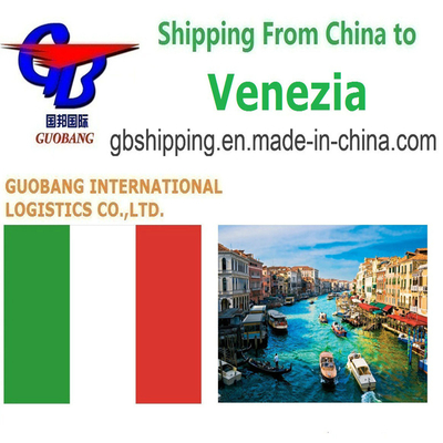 Servicios de flete aéreo desde a Venecia con servicio adicional de informe SGS