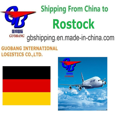 Rostock Alemania Destino Servicios de transporte aéreo de parada única desde rápido y sin complicaciones