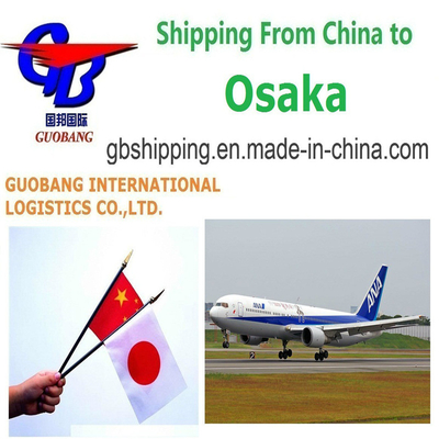 Servicios de despacho de aduanas y personalización para el transporte aéreo desde Osaka a Japón