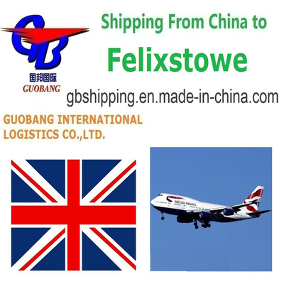 OT Servicios de envío aéreo integral desde hasta Felixstowe Reserva-Recogida-Despacho de aduanas-a bordo