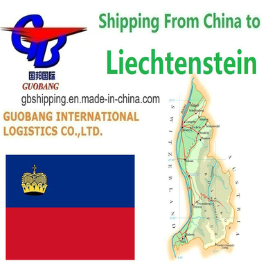 Servicios de envío de carga aérea y marítima desde a Liechtenstein dentro de la aviación internacional