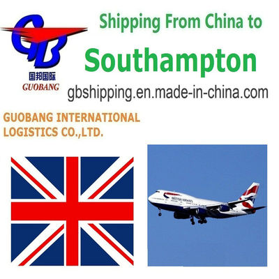 Personalización de servicios de envío aéreo de a Southampton Servicio integral de reserva - Recogida - Despacho de aduanas - A bordo