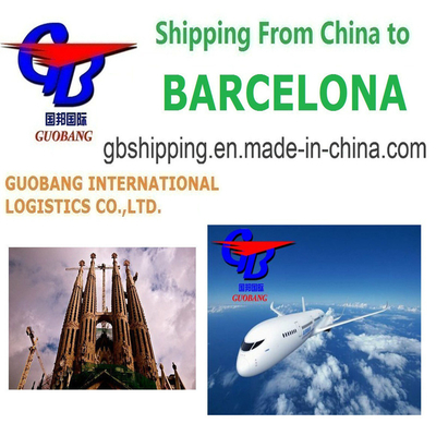 Servicios de envío aéreo desde y hacia Barcelona Guobang Guobang International Logistics Co. Servicio Shanghai