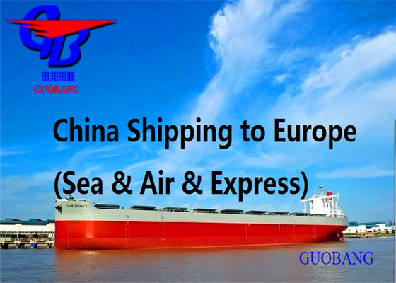 Transportista internacional de carga 40HQ de China a Europa