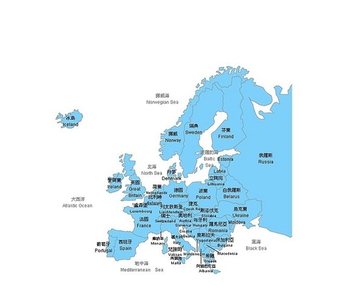 Transportista internacional de carga 40HQ de China a Europa