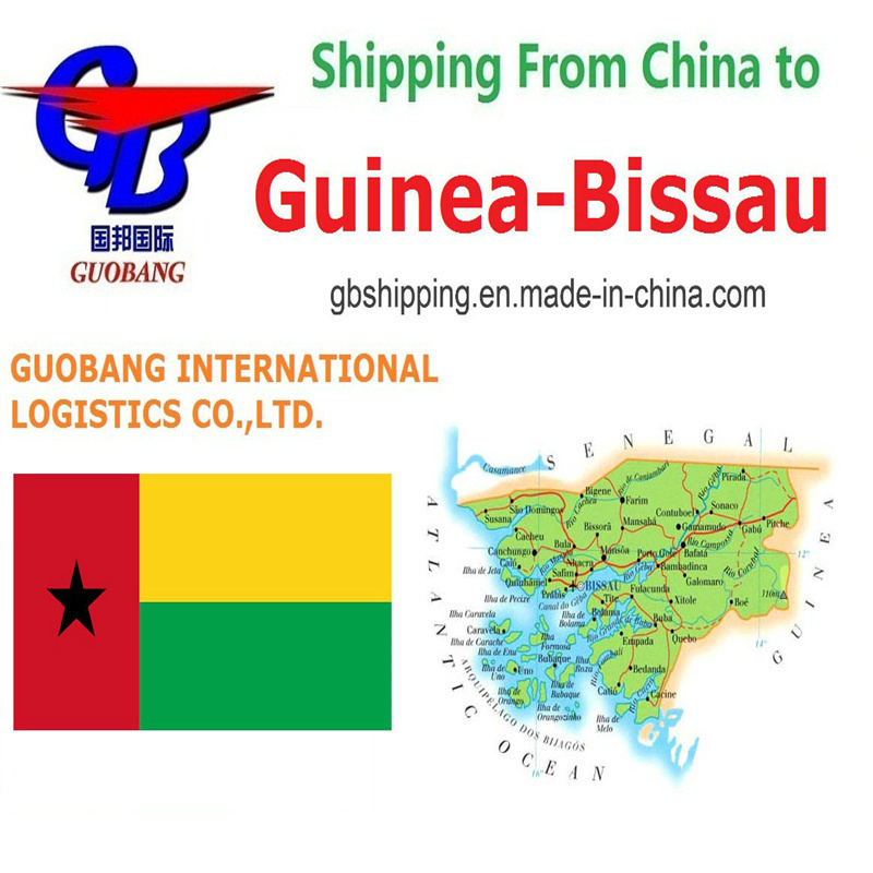 Envío rápido y asequible para carga general desde Shenzhen/HK//Shanghái/Tianjin a Guinea-Bissau