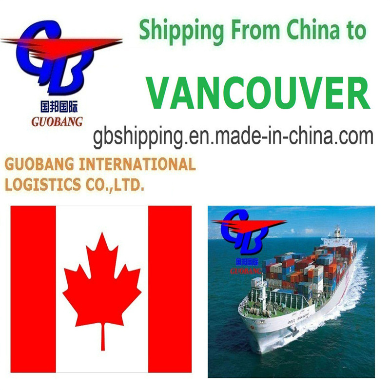 Envío de carga general para sus necesidades comerciales a Vancouver 1000teu / mes Suministrar su mejor opción
