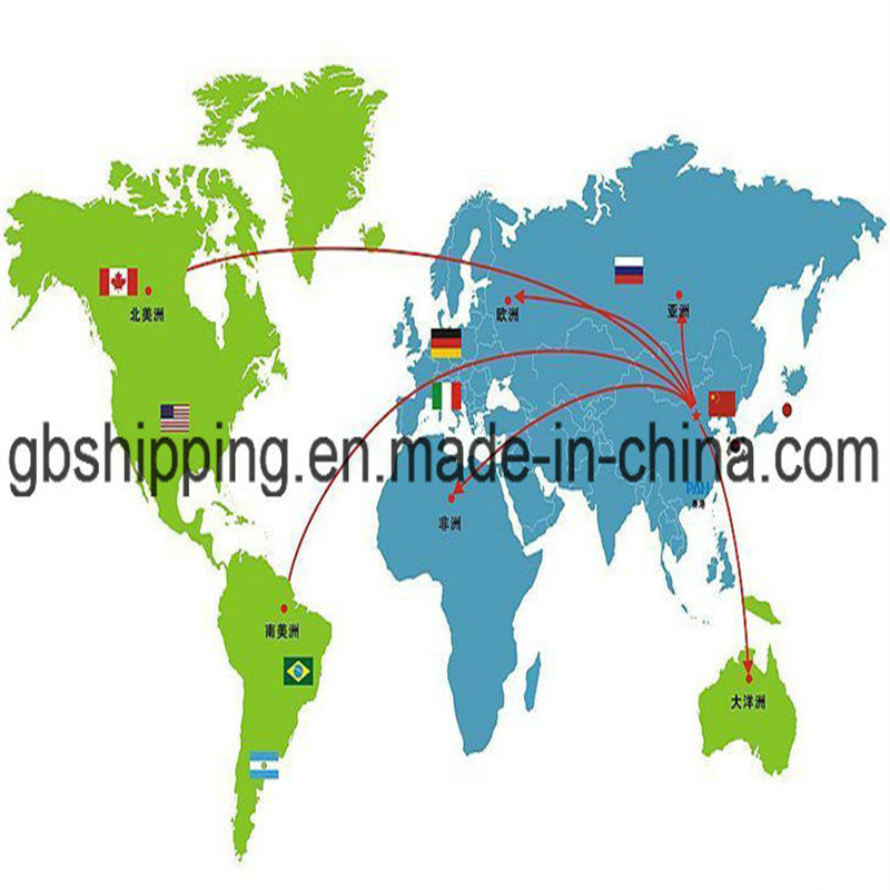 Servicio de transporte por camión de la aviación internacional, recogida de los proveedores al puerto/almacén para el transporte marítimo internacional