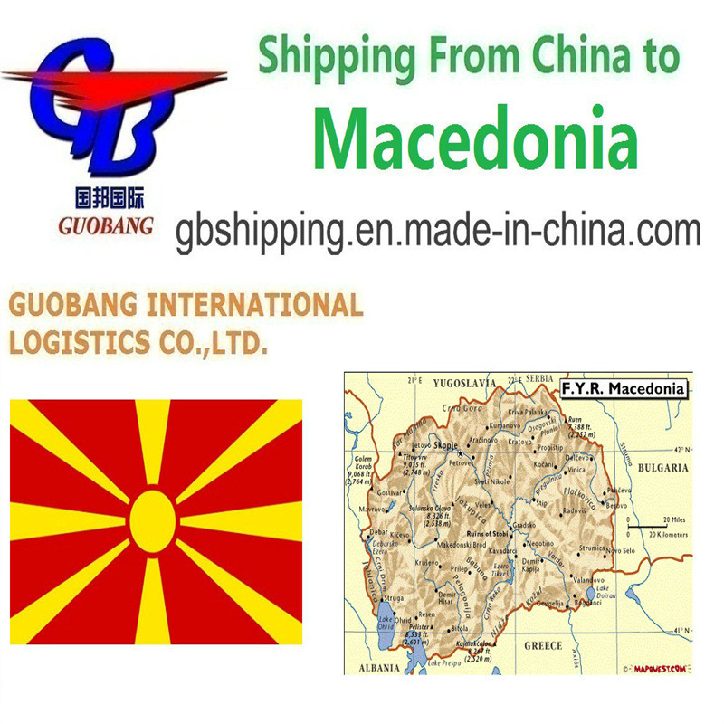 Los mejores servicios de envío desde a Macedonia con personalización y servicio adicional de informe SGS