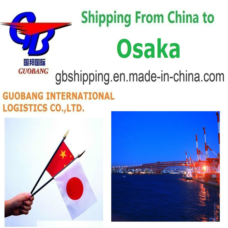 Servicio de transporte marítimo de carga aérea LCL FCL Courier Guobang Ltd. desde Osaka a Japón