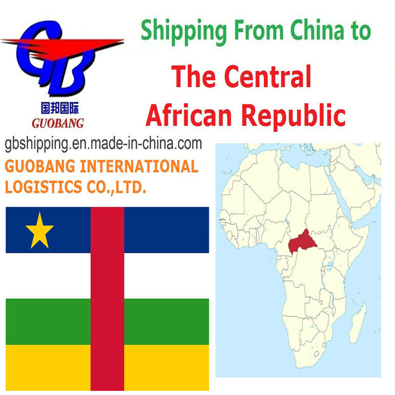 Servicio de transporte aéreo FCL 20GP a la República Centroafricana con transporte aéreo de mercancías por mar LCL FCL Courier