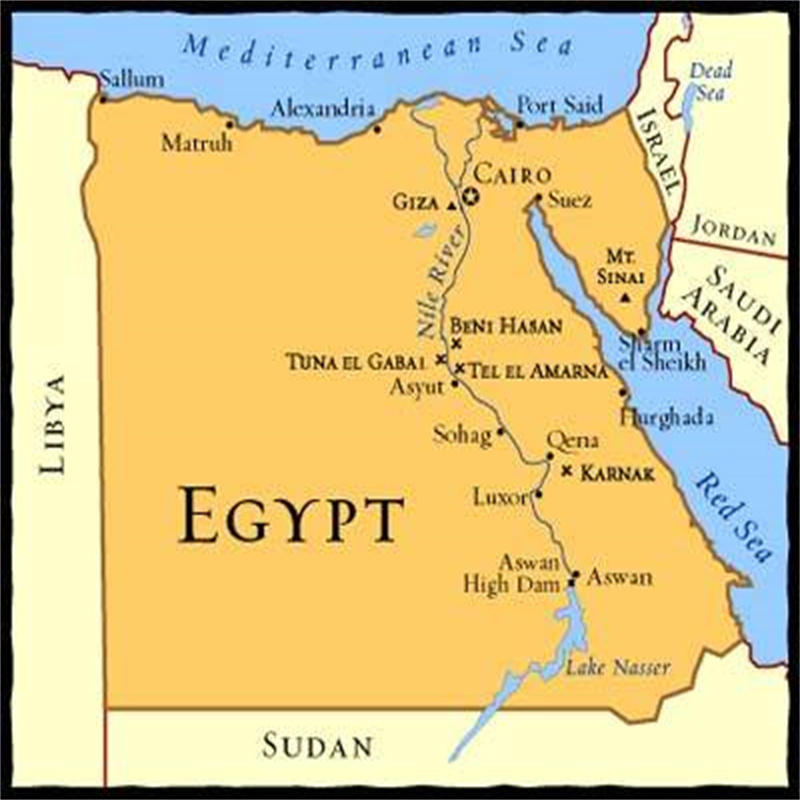 Transporte marítimo desde Egipto por vía marítima FCL y LCL Tipo de envío con servicio expreso asequible