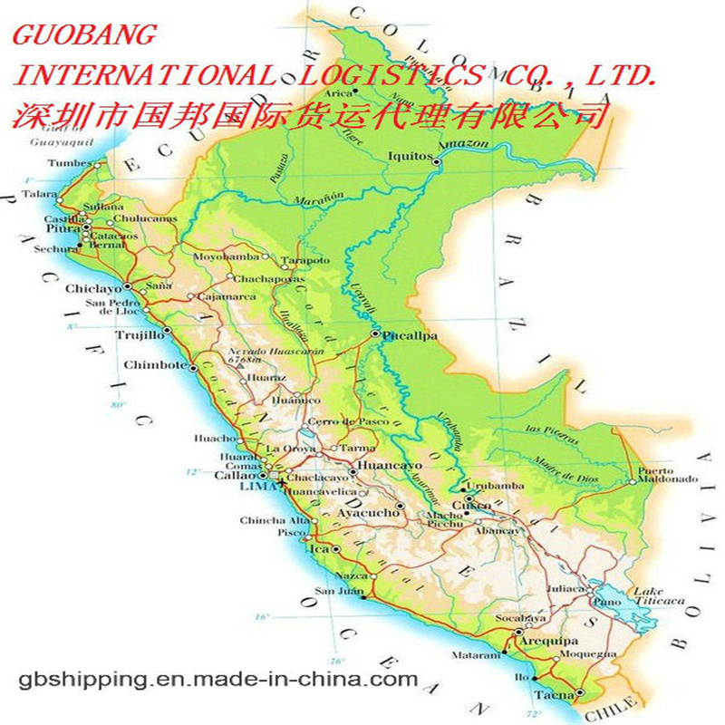 Recogida de los proveedores al puerto/almacén Envío desde Perú por mar con el servicio DHL Express