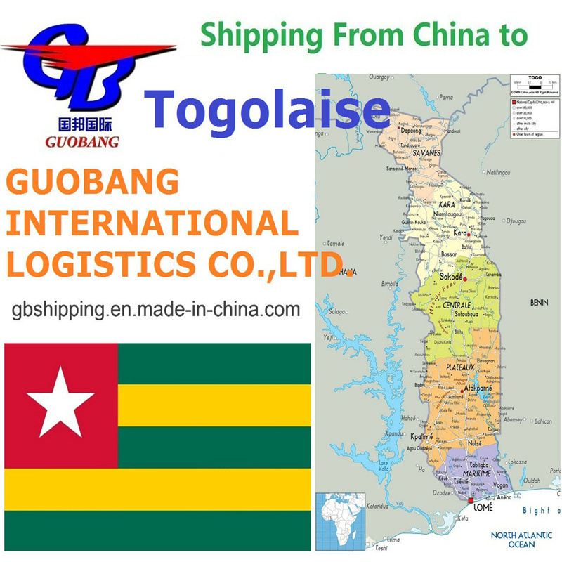 Transporte seguro y asequible a Togolaise por vía aérea Transporte por camión de los proveedores al puerto/almacén Guobang Ltd