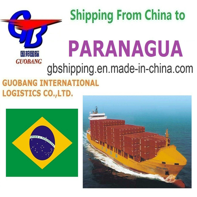 Tipo de envío FCL y LCL Servicios de navegación marítima de Paranagua a Paranagua 500teu/mes Suministro