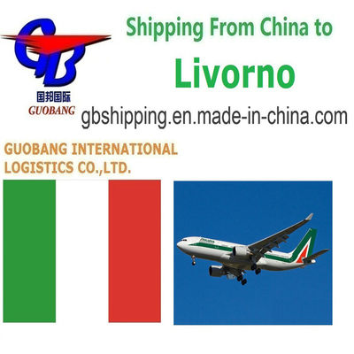Servicios asequibles de transporte aéreo y marítimo LCL FCL y mensajería desde hasta Livorno, Italia, transporte por camión y recogida de proveedores a puerto/almacén
